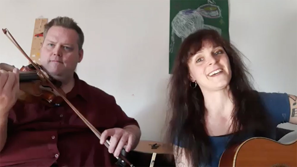 Facebook Live-Konzert von Tabea Anderfuhren und Aaron Till